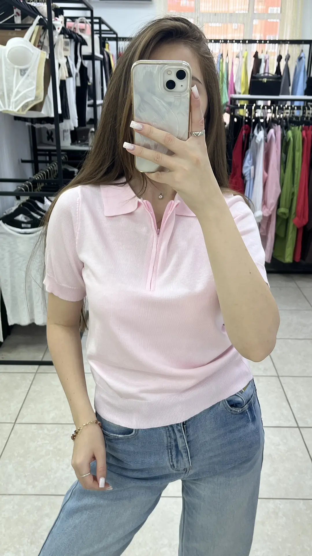 Кофточка поло👚