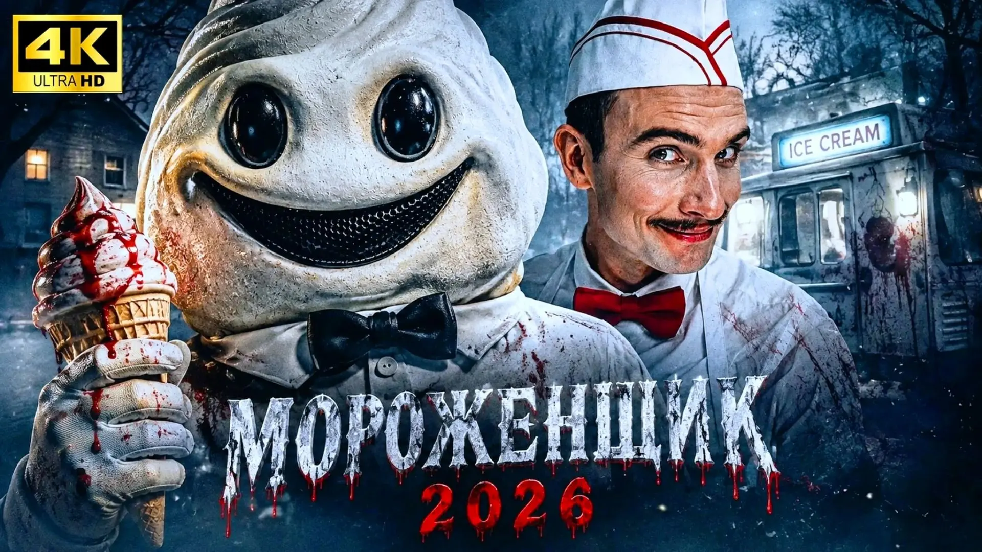 Мороженщик (2026, 4K) Ужасы, Комедия