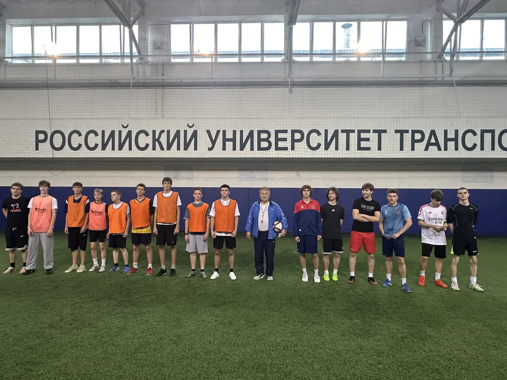 В Академии водного транспорта прошел внутренний Турнир по футболу в честь 130-летия РУТ...