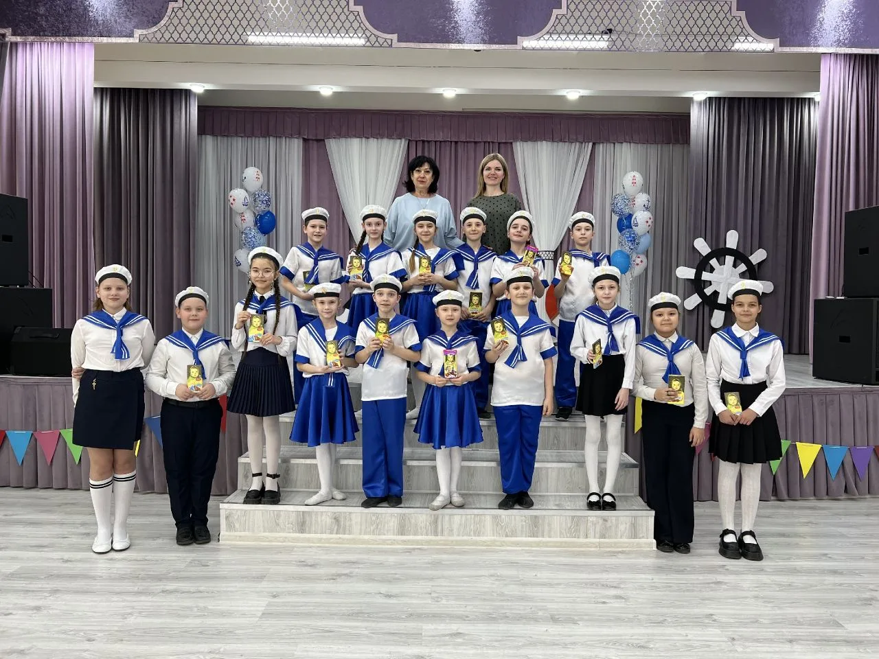 5 лет на капитанском мостике гимназии: курс на успех продолжается!  Сегодня в нашей гавани особенная