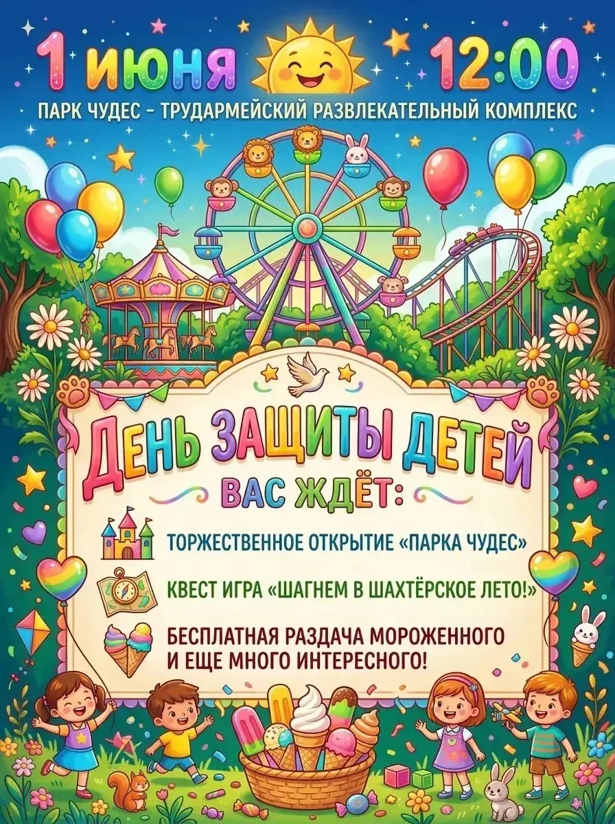 МЫ будем рады видеть вас и ваших деток 🫶🏼🎡