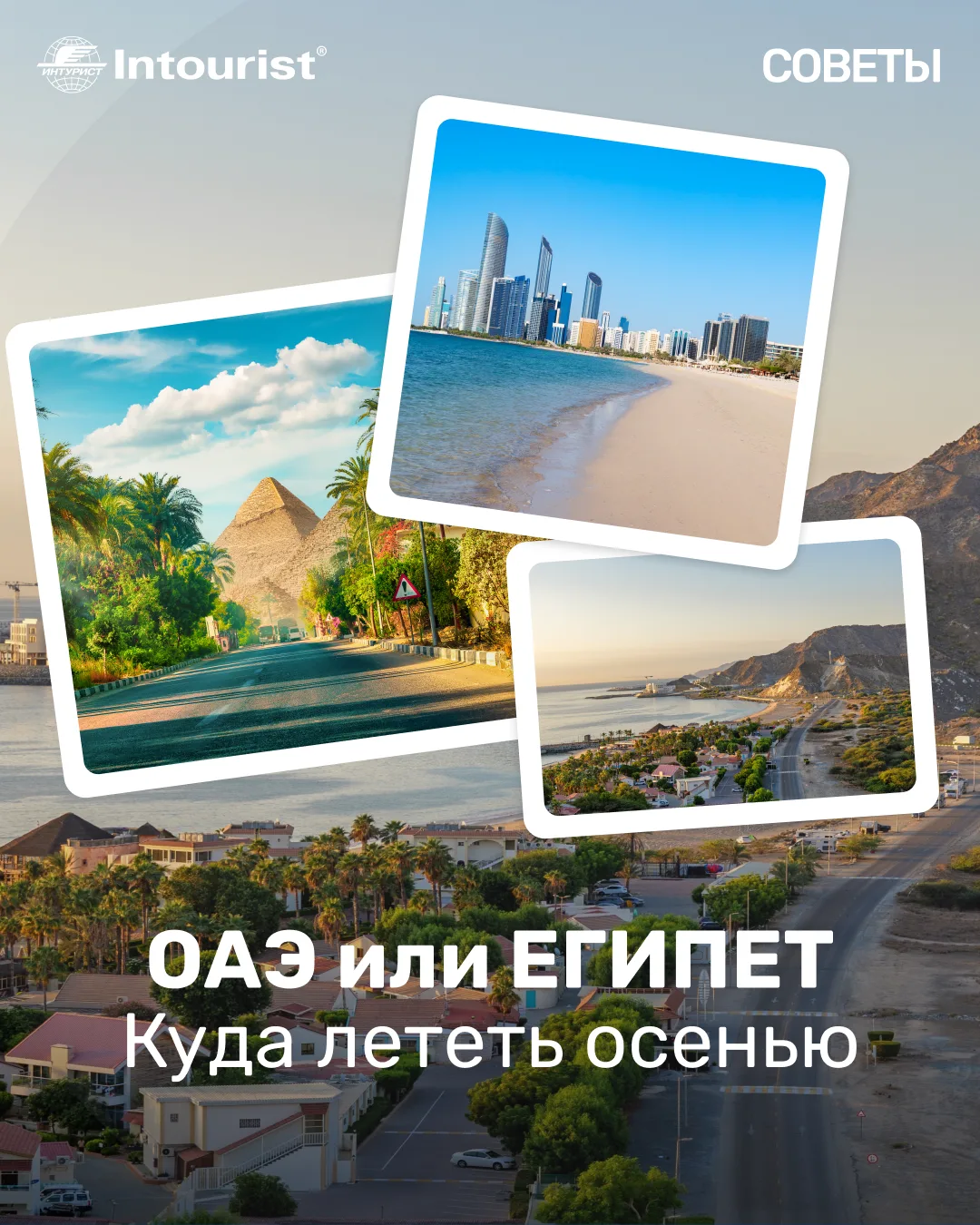 ОАЭ или Египет — куда лететь осенью? ☀️