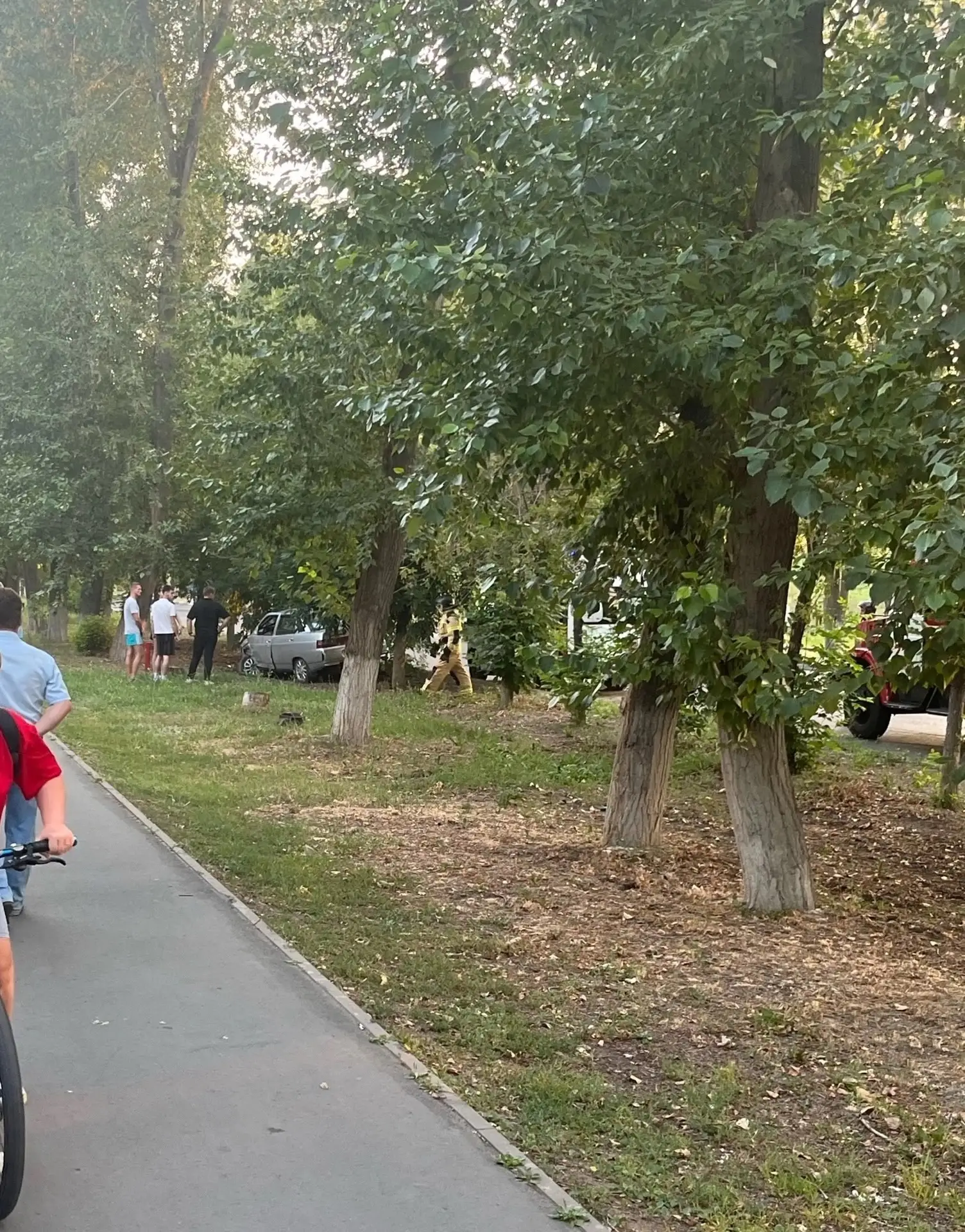❗️❗️ Дпт на перекрестке на набережной. Один шел на поворот, второй врезался ему в задни...