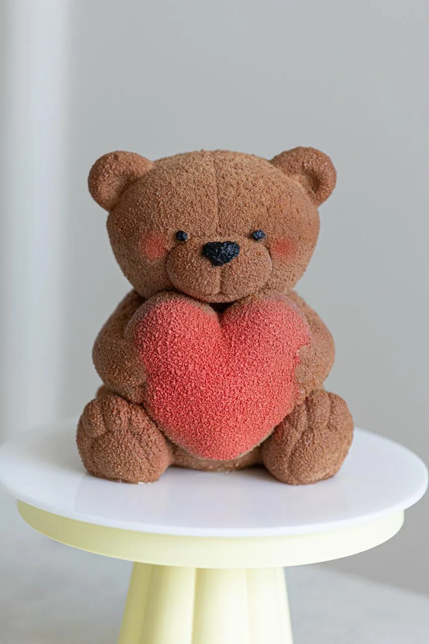 Рецепт торта «Муссовый мишка»🧸