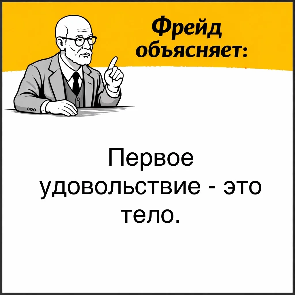 Сексуальное влечение сначала проявляется как автоэротическое.

Автоэротизм - это когда удовольствие 