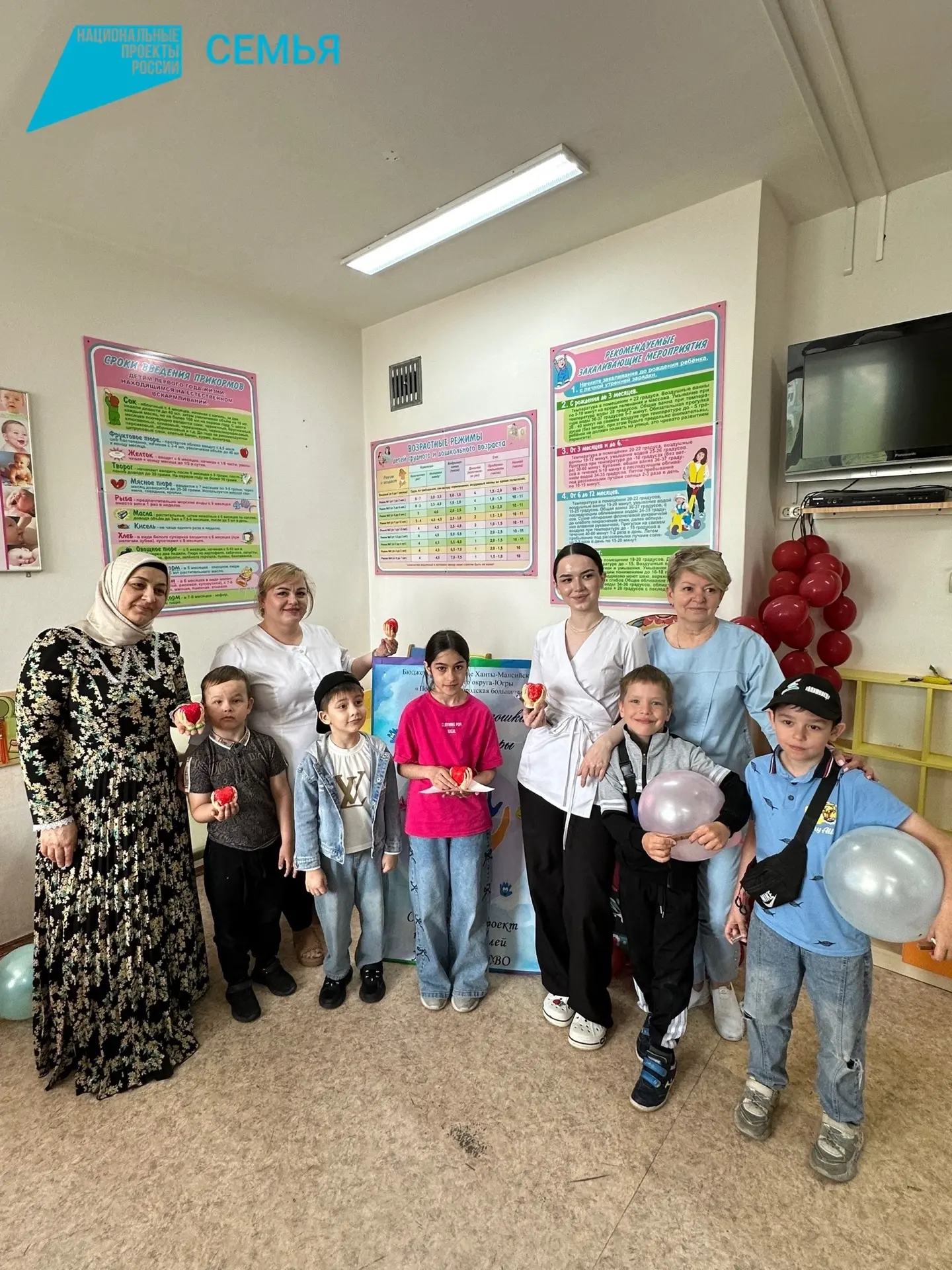 ☀️ 1 июня, в День защиты детей, в Покачевской городской больнице состоялась акция «Детс...