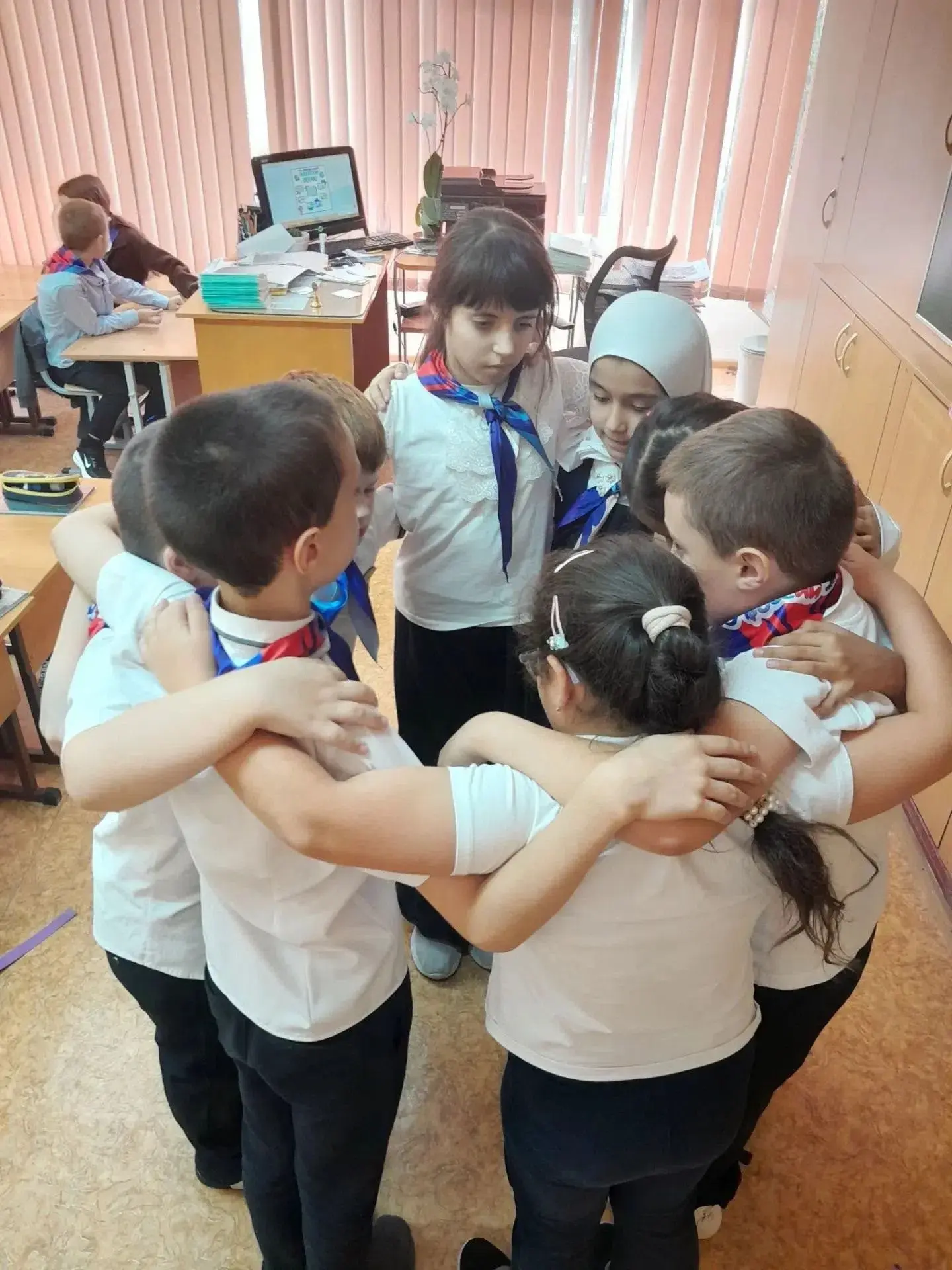 Обучающиеся 3а, 3б, 3к классов