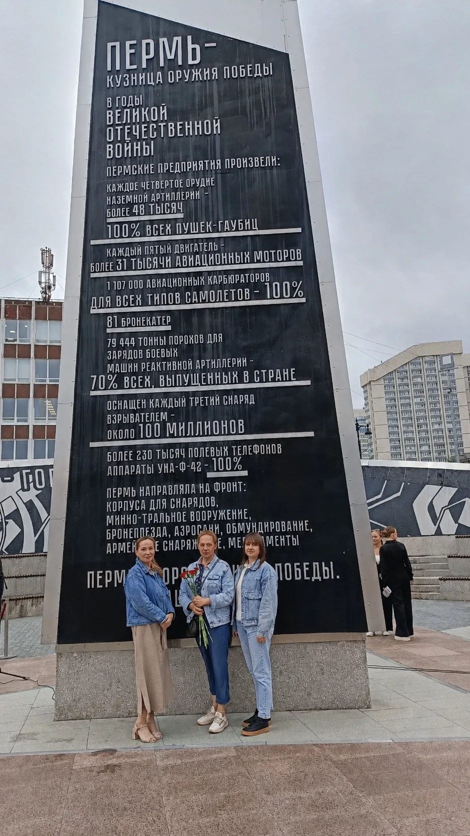 👆2 июля в г. Пермь на площади перед мемориальным комплексом «Пермь-город трудовой доблести» состоял