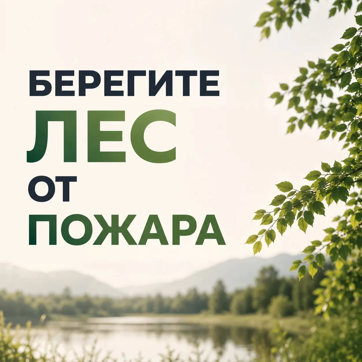 Большинство лесных пожаров случается по вине человека. Каждый из нас может предотвратит...