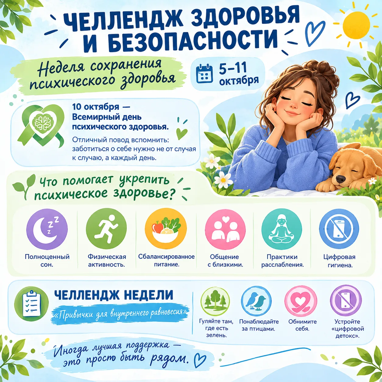 🧠 ЧЕЛЛЕНДЖ ЗДОРОВЬЯ И БЕЗОПАСНОСТИ