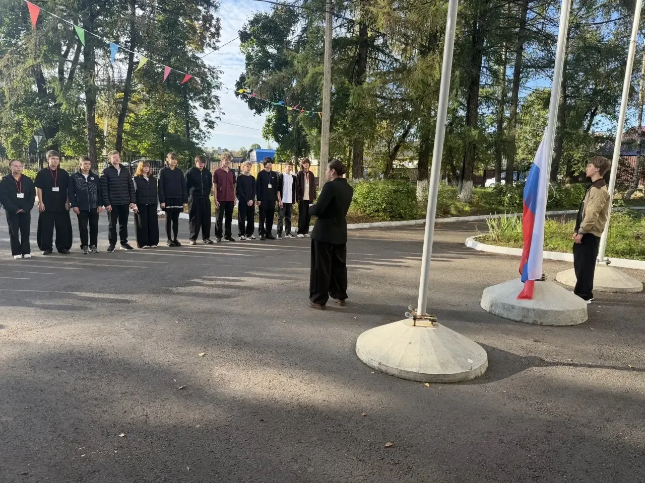 🇷🇺Поднятие флага 🇷🇺