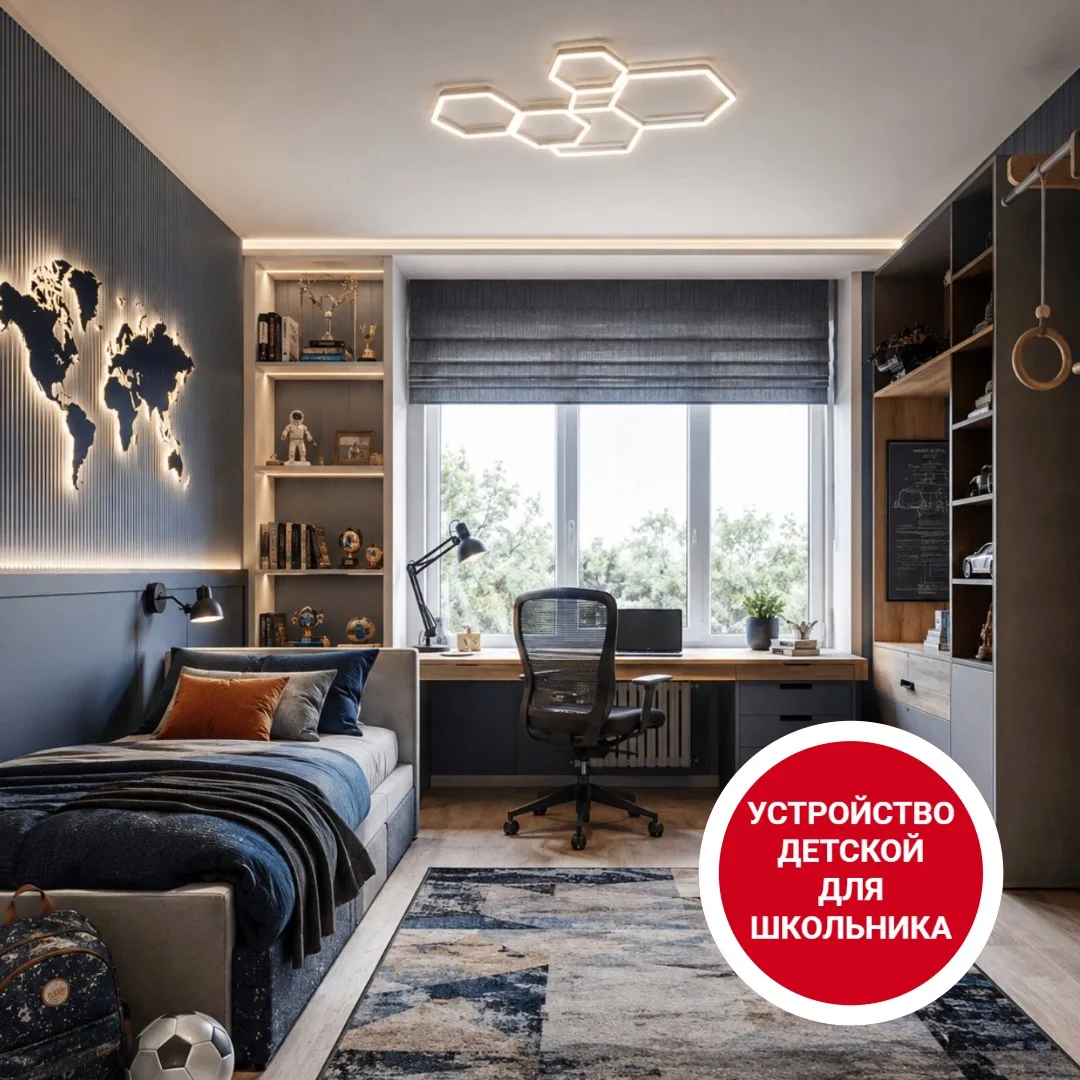 🏠 УСТРОЙСТВО ДЕТСКОЙ КОМНАТЫ ДЛЯ ШКОЛЬНИКА🏠