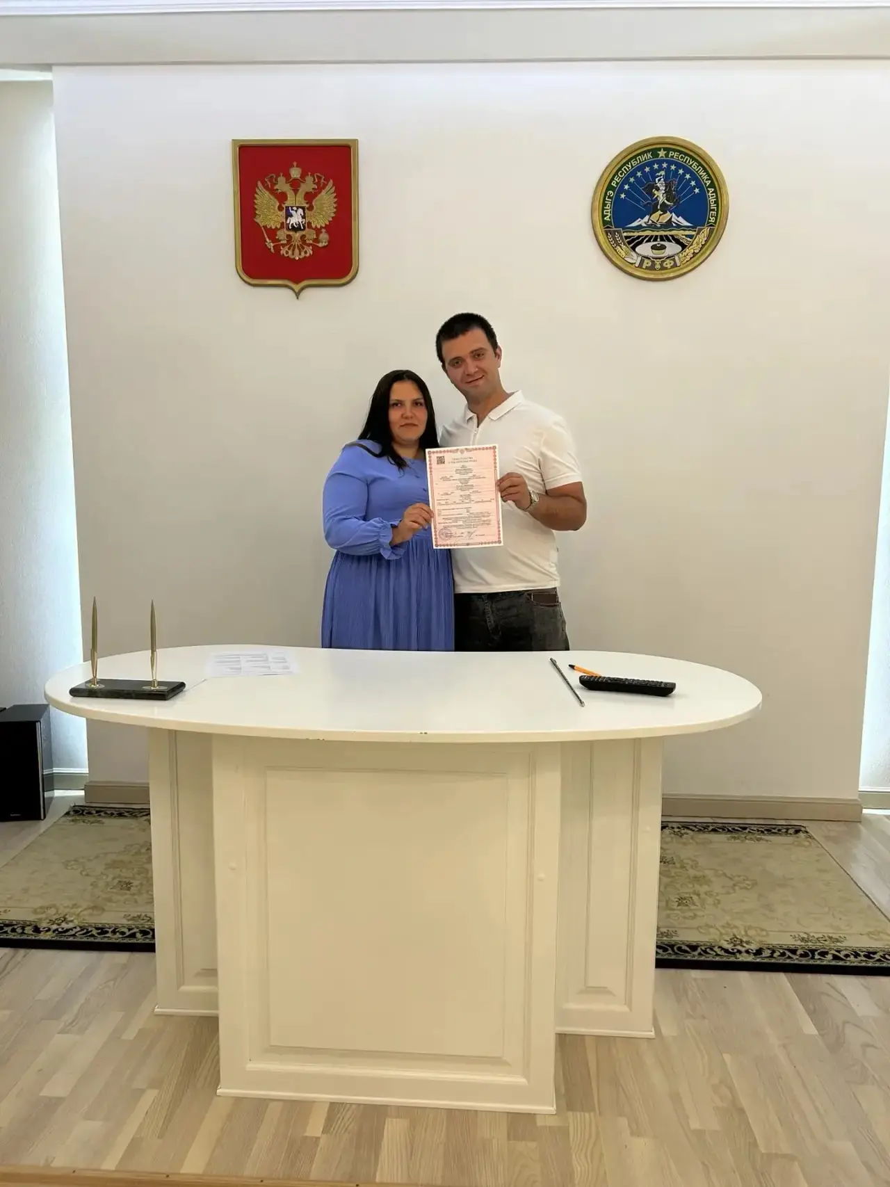 Сегодня в Международный день семьи в отделе ЗАГС Теучежского района решили узаконить св...