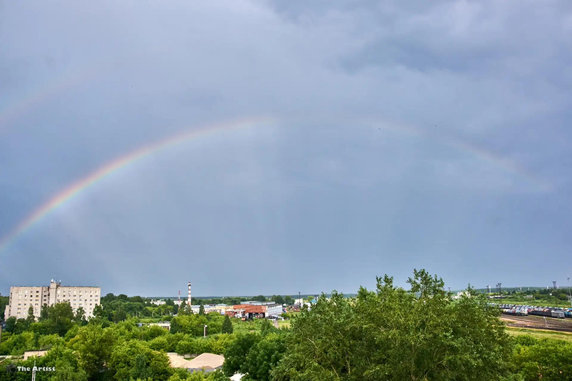 Кто не видел — ловите радугу над Ивановом. 15 июня, сразу после дождя 🌈

Подписывайте свои фото в к