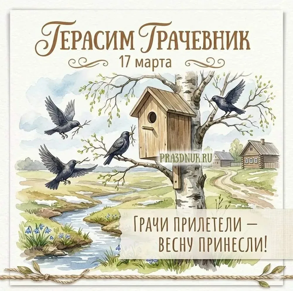 Грачи прилетели — весну принесли! ☀️