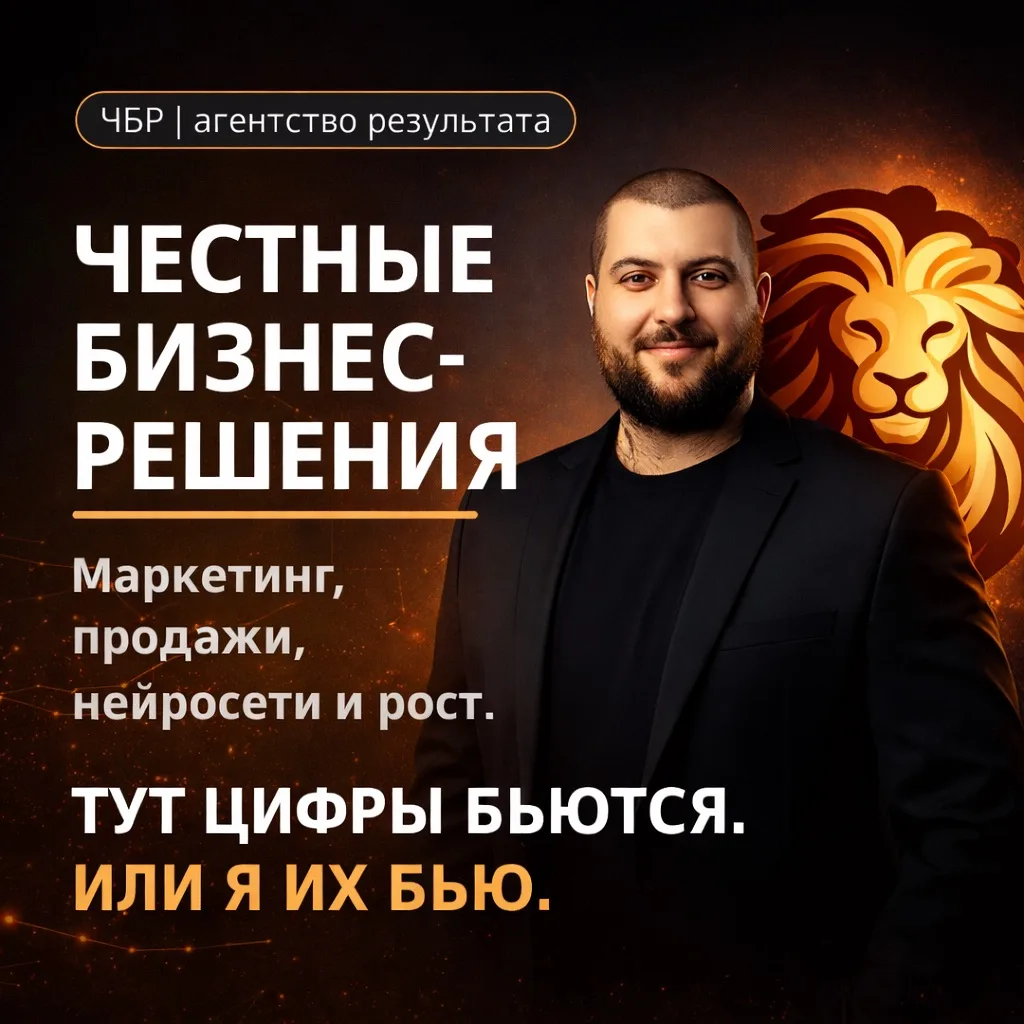 Я — Артём Морозов, владелец компании «Честные бизнес решения - ЧБР».