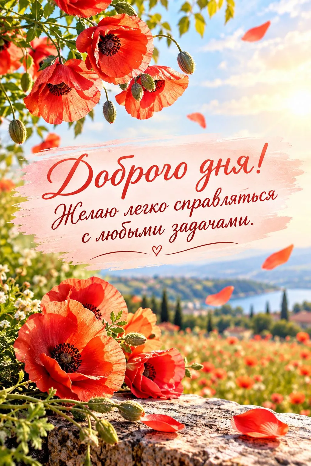 🌞 Красивые Картинки Доброго дня - открытки с хорошими пожеланиями!
