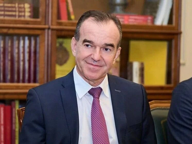 Губернатор Краснодарского края Вениамин Кондратьев поздравил президента России Владимир...