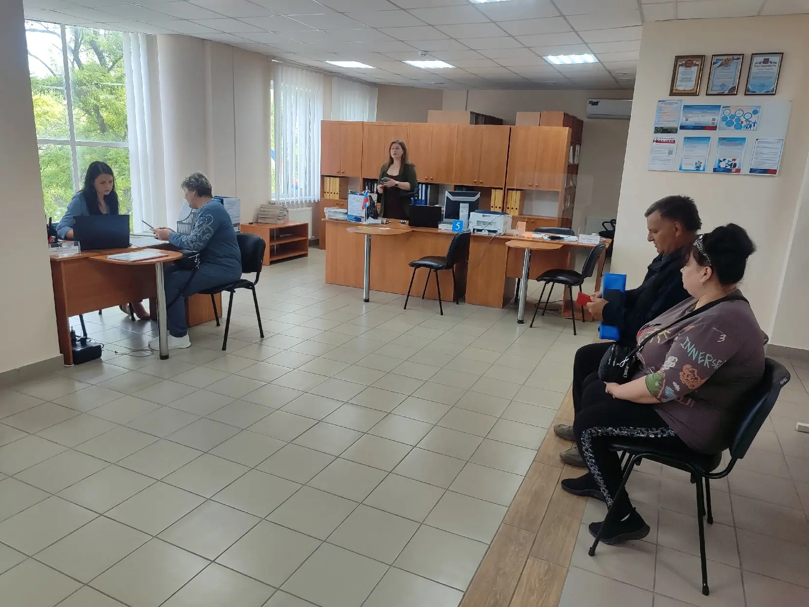 🤝 В Новотроицком округе Херсонской области состоялся  День открытых дверей Центра заня...