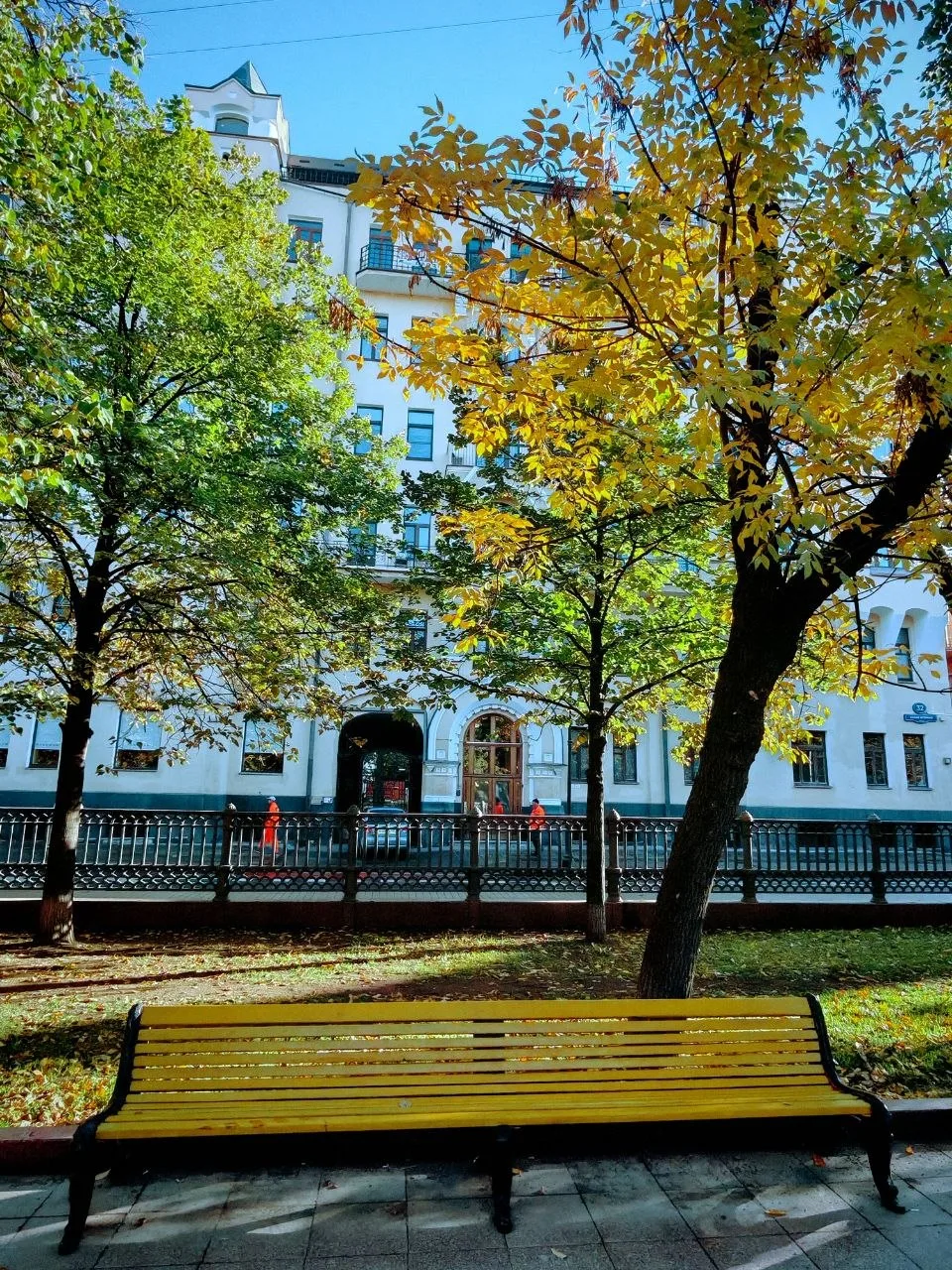 🍂Золотая осень на Патриарших.