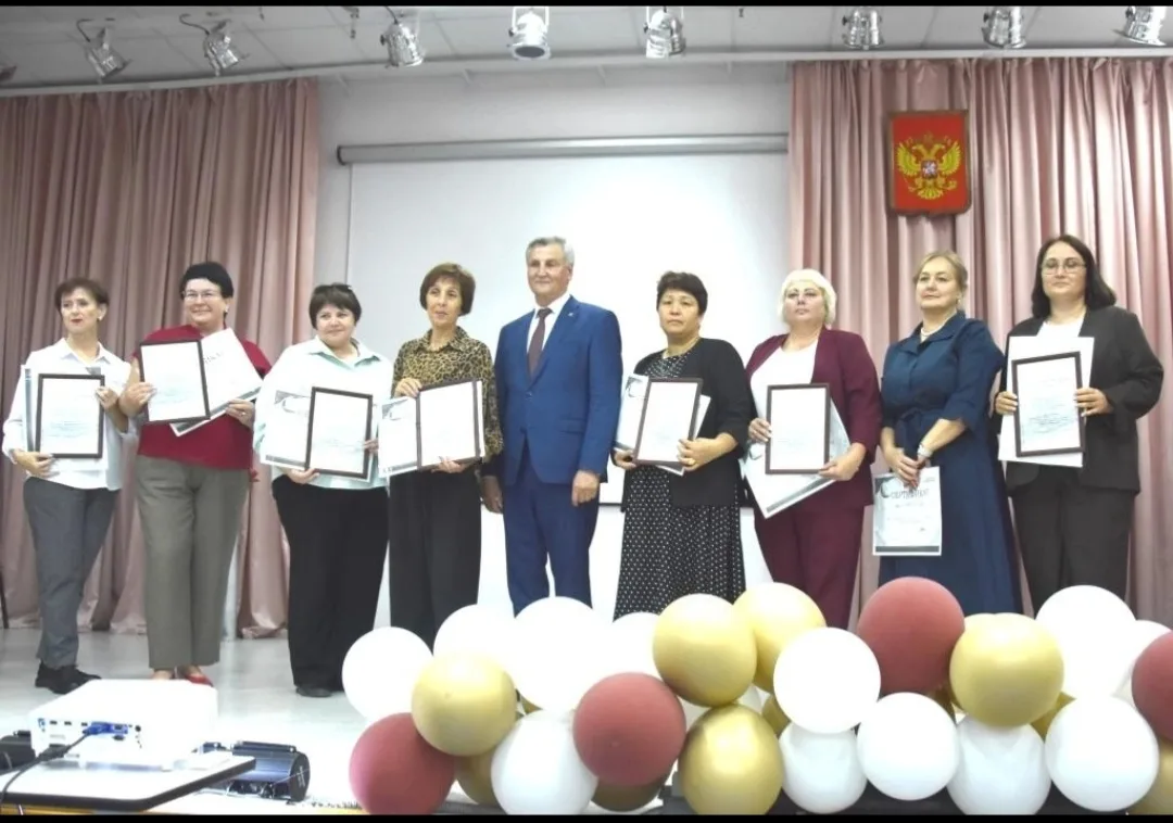 Наш детский сад отмечен наградами на августовском совещании.