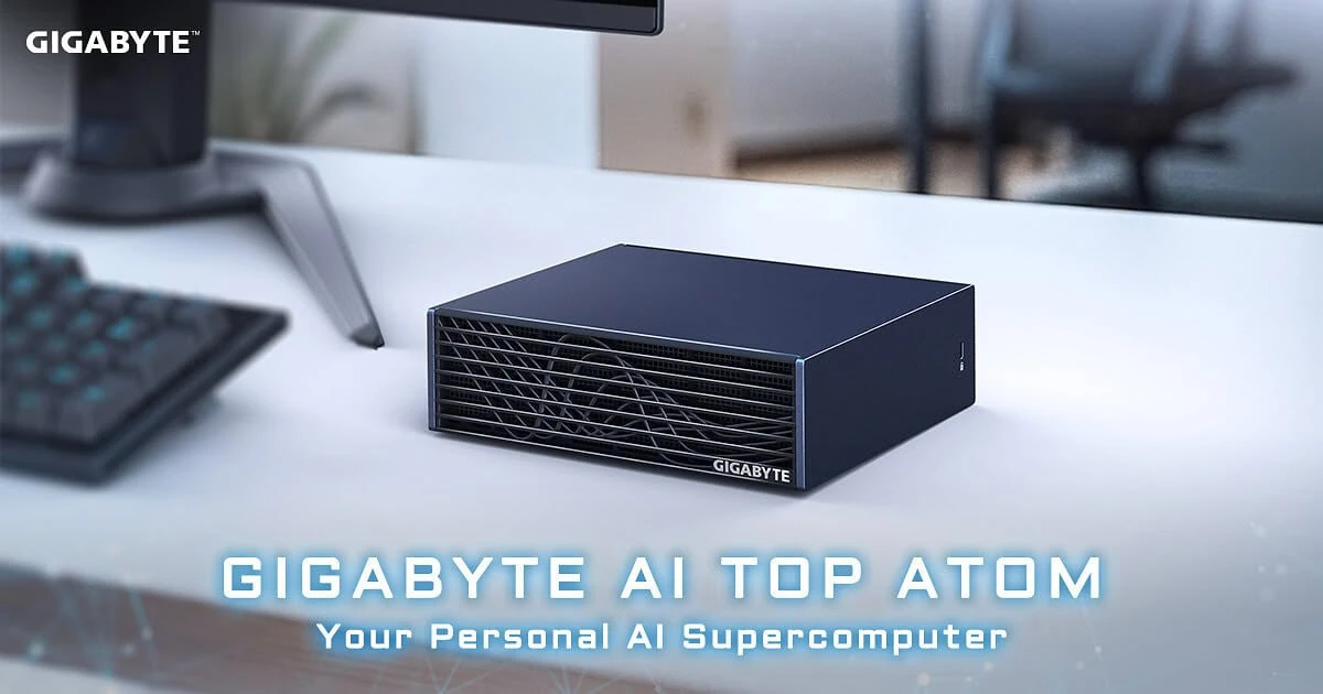 Gigabyte уже анонсировала обновленную версию ИИ-ПК AI TOP ATOM на базе DGX Spark с 64 Г...
