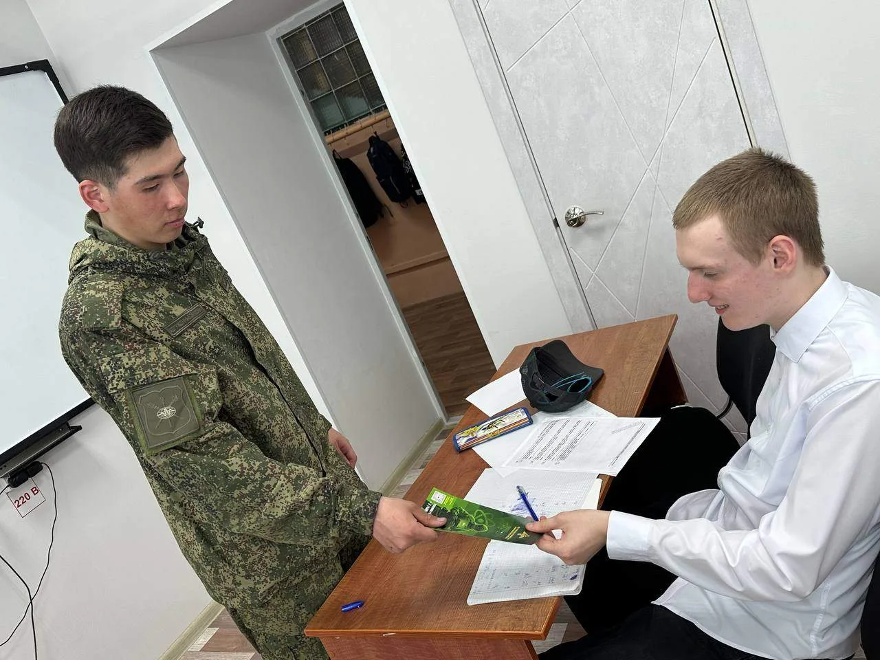 🪖 Профориентационная беседа с военнослужащим