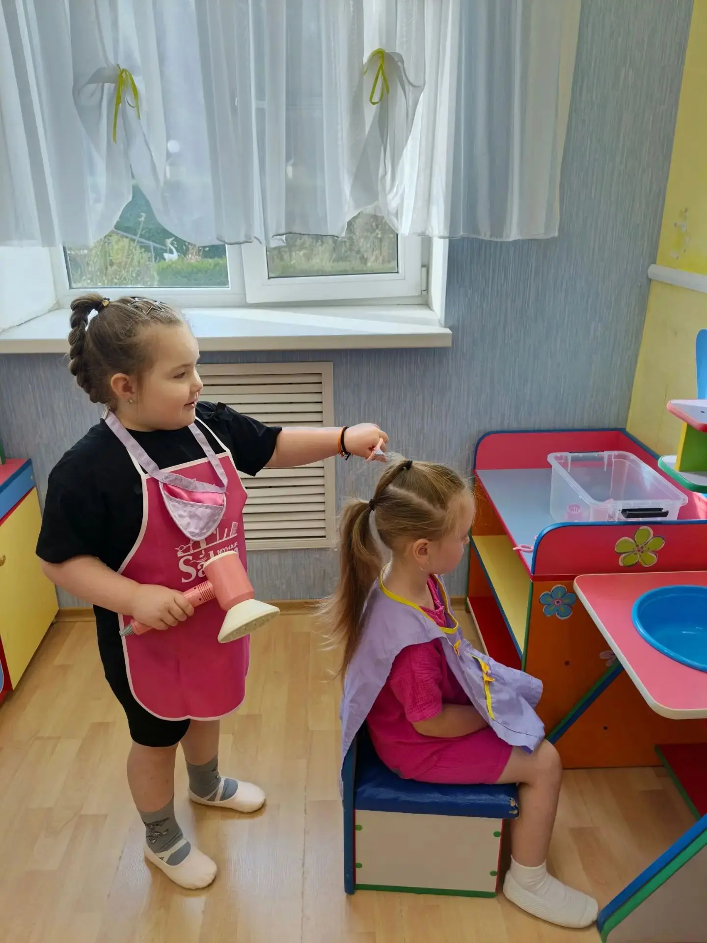 💇‍♀️ Играем в парикмахерскую!