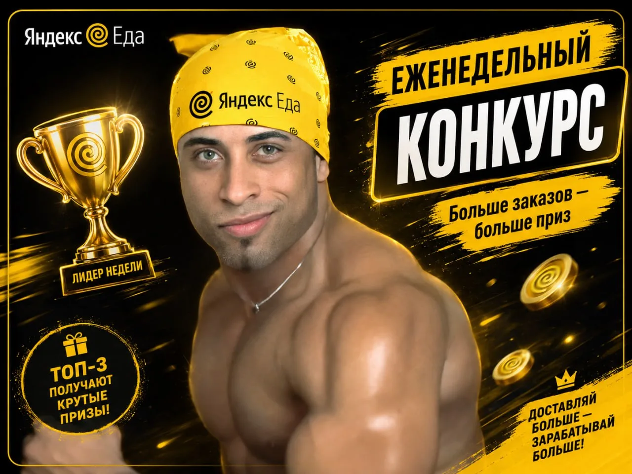 💙🏆 ЕЖЕНЕДЕЛЬНЫЙ КОНКУРС ДЛЯ КУРЬЕРОВ🏆⭐️