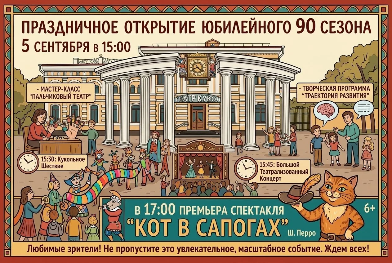 🔥 Открываем юбилейный 90-й сезон!