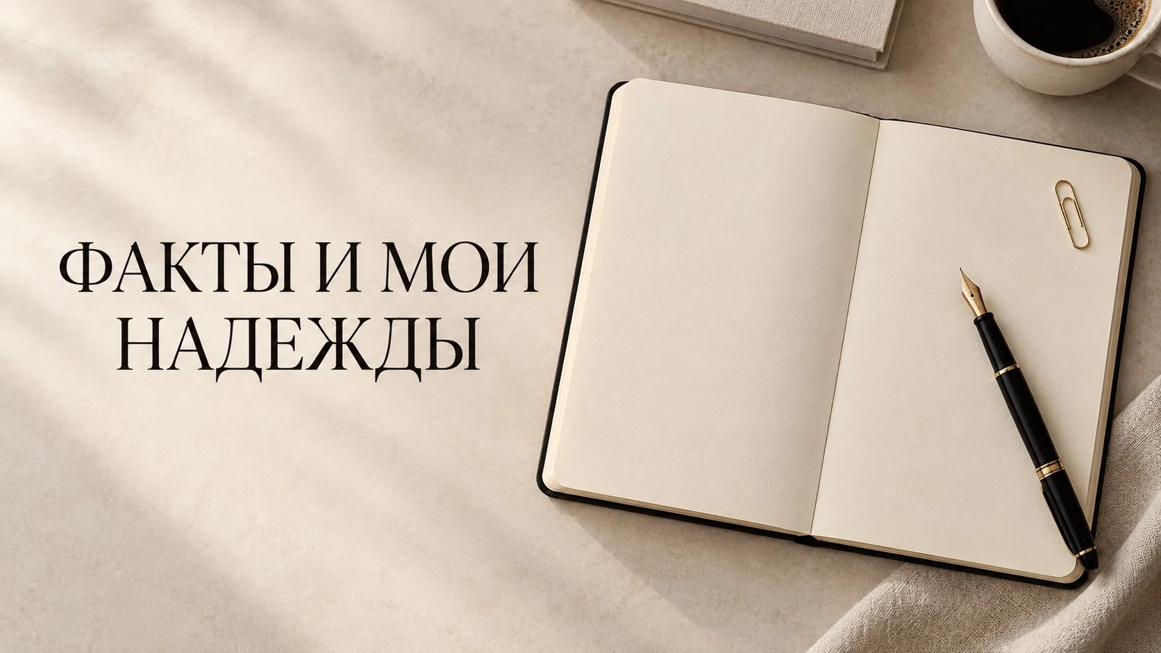 ПРАКТИКА «ФАКТЫ И МОИ НАДЕЖДЫ»