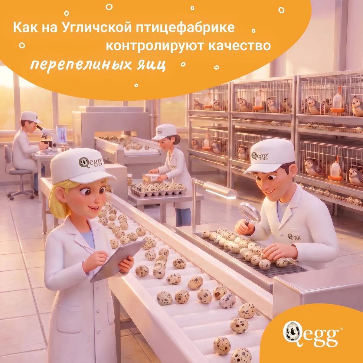 Качество нашей продукции — главный приоритет Угличской птицефабрики. Мы готовы рассказа...