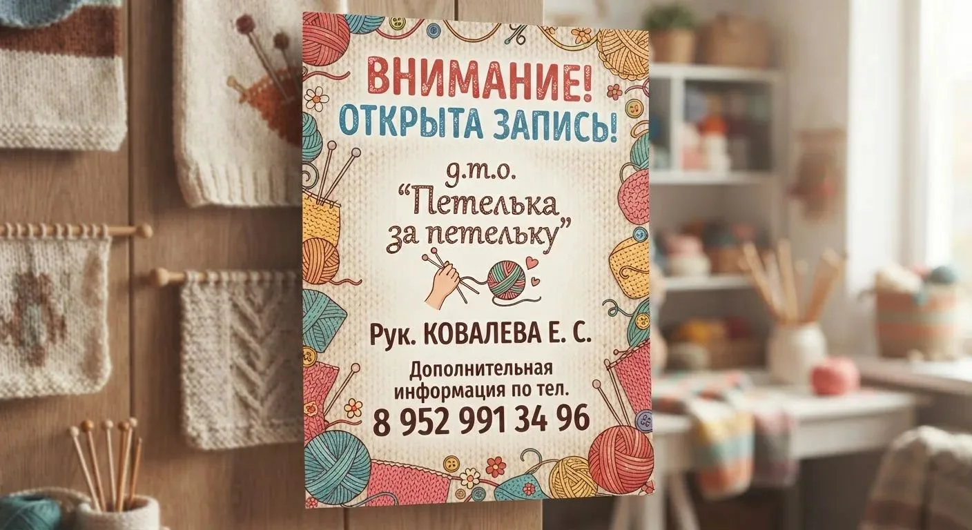 Творим, мечтаем и создаем вместе с МБУДО «Ершичский ДДТ»! ✨