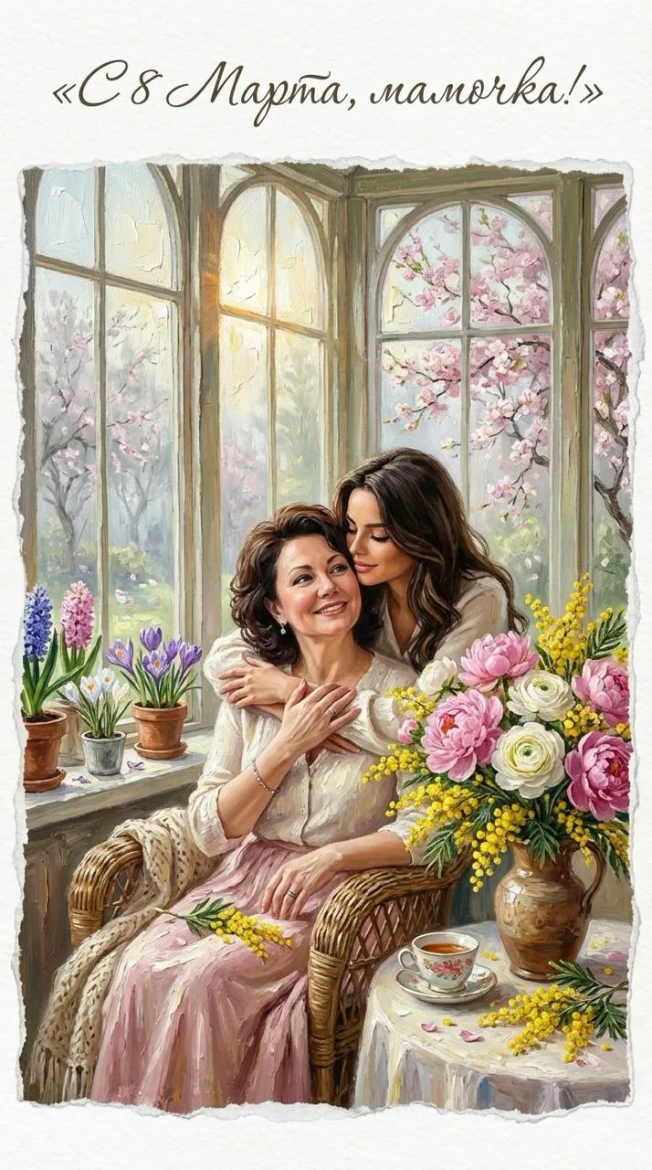 💐 Новые шаблоны в GPT Russia 👇  Мама заслуживает шедевр — мы добавили 2 шаблона   🎨 «Открытка маме» 