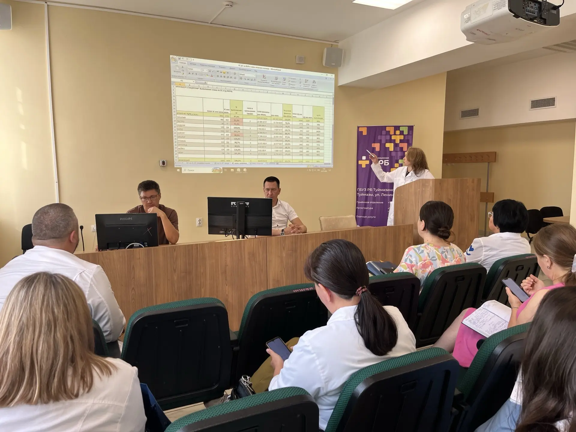 🏥 🩺Сегодня под руководством главного врача Вадима Галяутдинова состоялось еженедельное оперативное