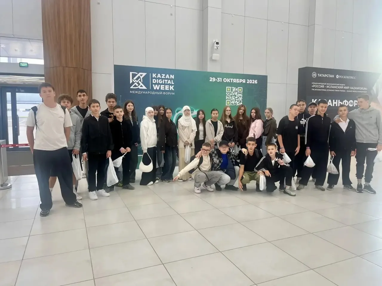 🧑‍🎓Ученики 8А класса на главной площадке безопасности страны!