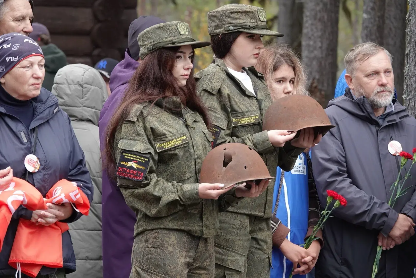 На военно-мемориальном комплексе «Курган Славы» состоялось торжественное мероприятие «Р...