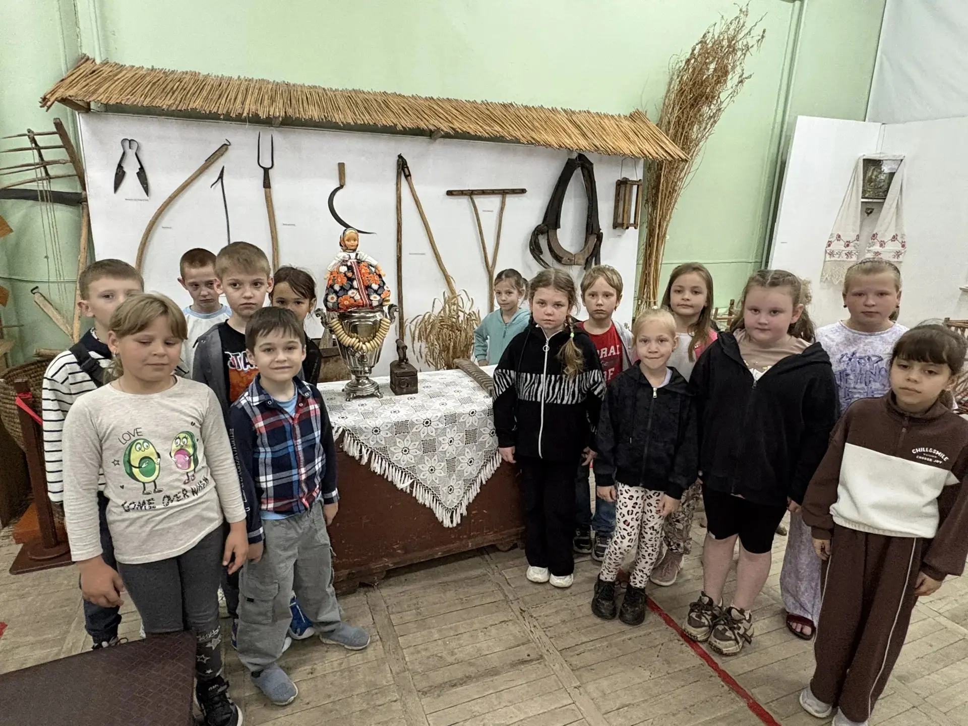 Воспитанники школьного оздоровительного лагеря "Планета Детства" посетили краеведческий...