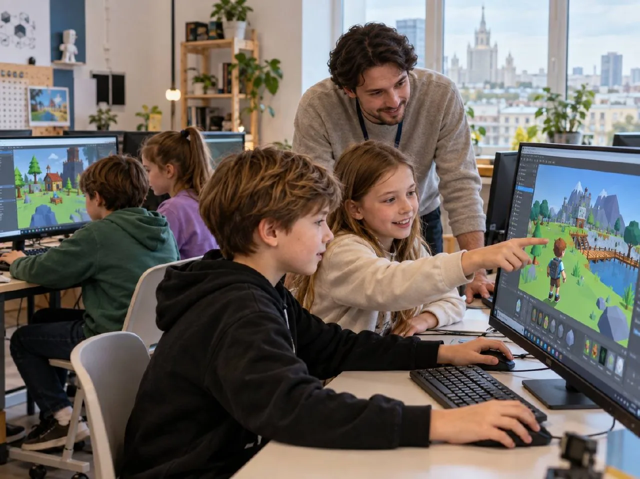 🎮 Ребёнок создаст свою первую 3D-игру