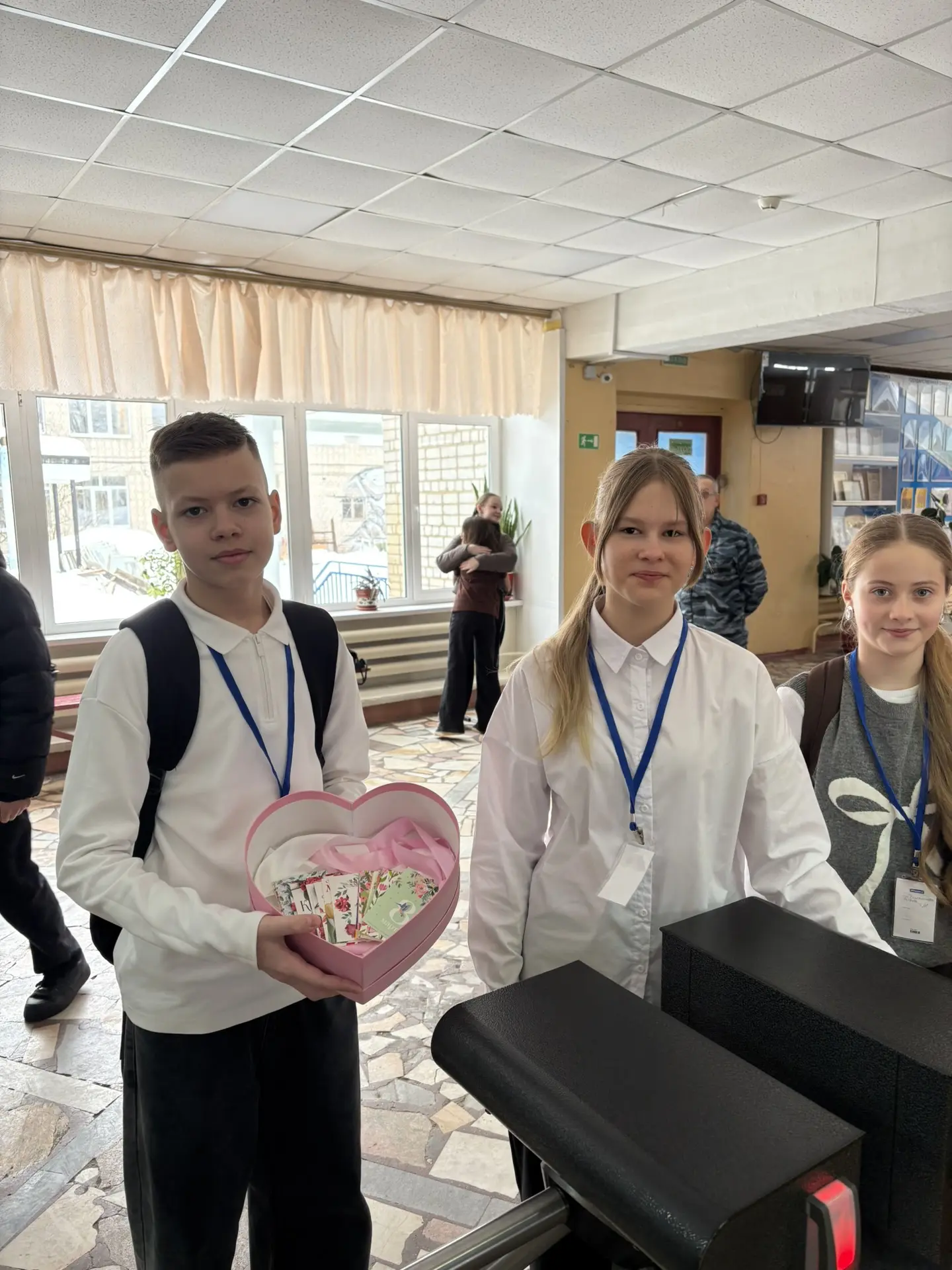 🌸🌸🌸 Всероссийская акция «Вам,любимые», посвященная Международному женскому дню💝  🌷Ребята приняли уча