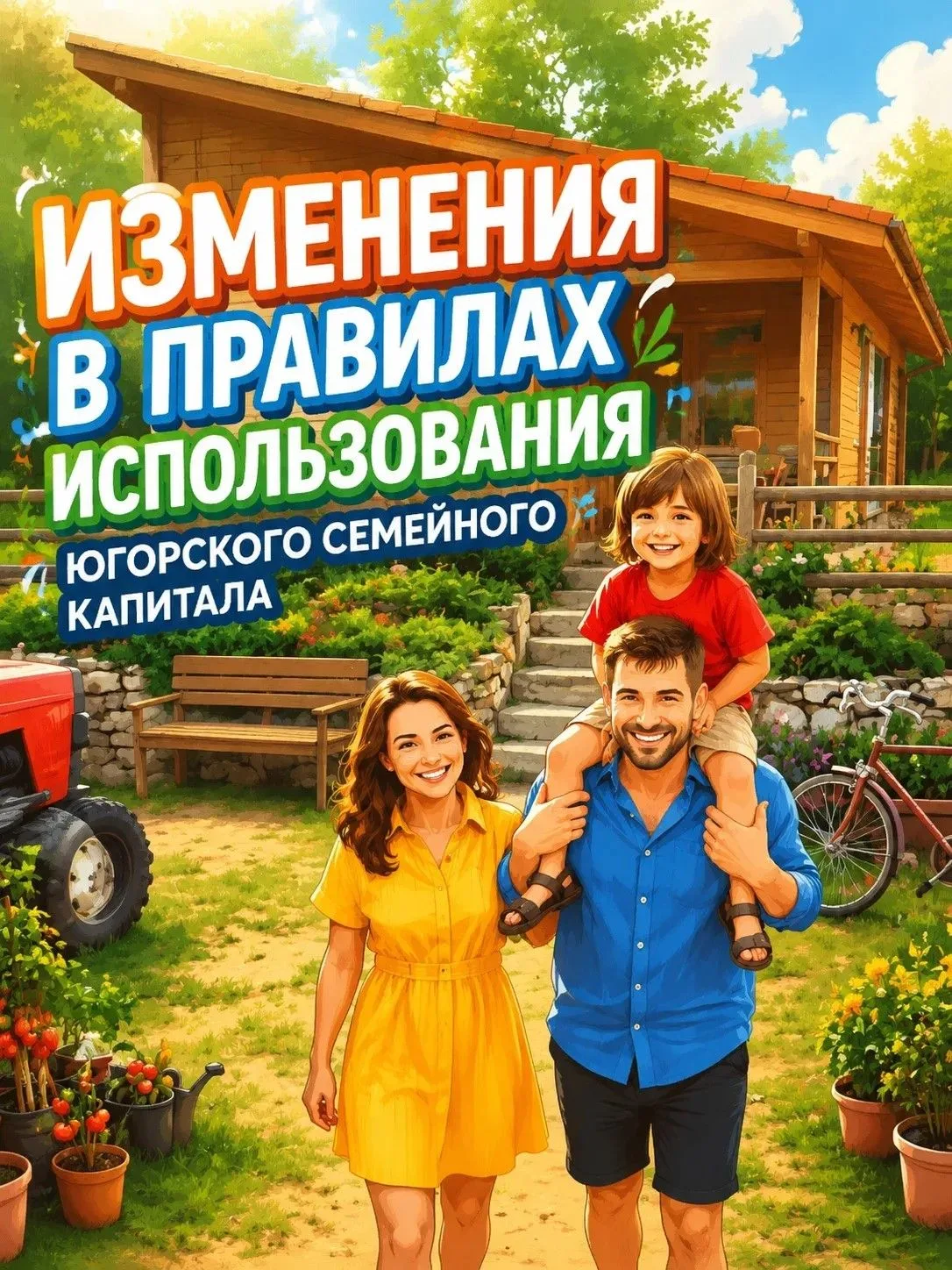 Правительством Югры уточнены правила использования Югорского семейного капитала
⁣
Ранее региональное