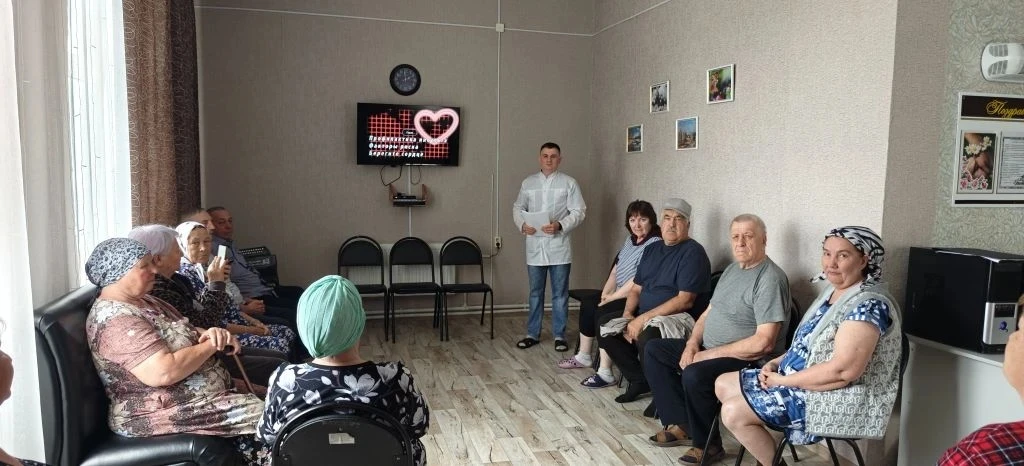 Медицинские работники социально-реабилитационного отделения провели очередную встречу с получателями