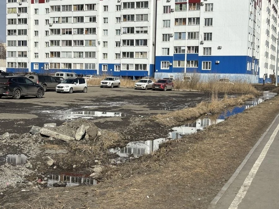 🛑 После ремонта на Витебского в Заозёрном осталась канава и подтопления  Жители 5-го микрорайона пож