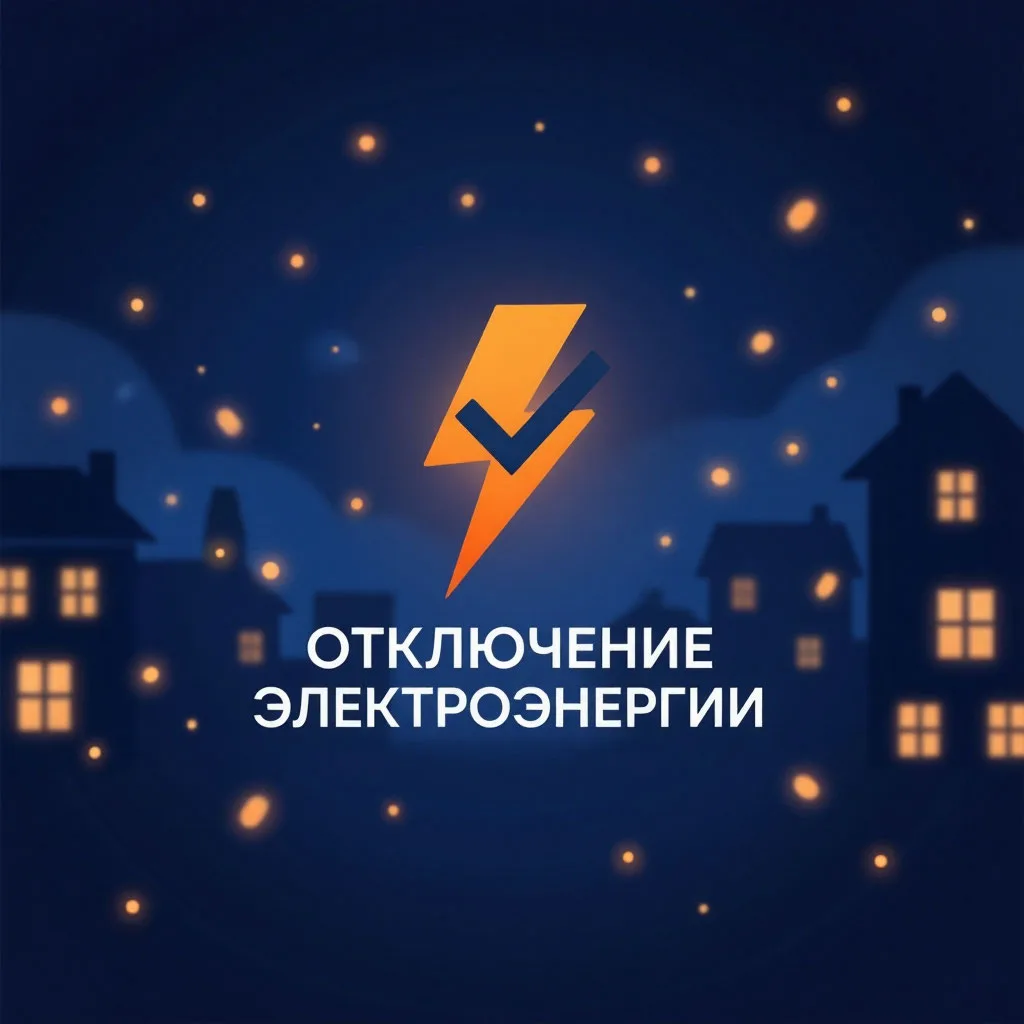⚡ По информации от коммунальной службы, выявлена неисправность на электросетях — в связи с этим огра