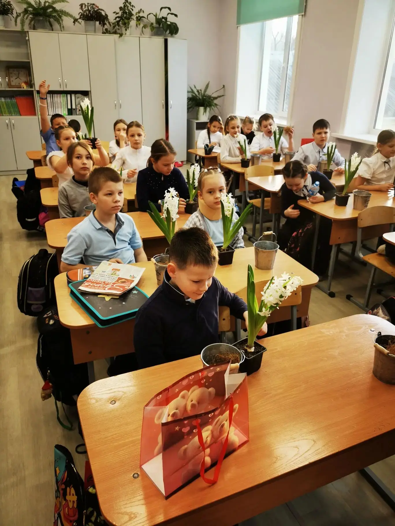 Кто сказал, что ботаника — это скучно? Учащиеся 2 "Б" и 4 "Г" классов  с этим точно не согласны!  ⚡️