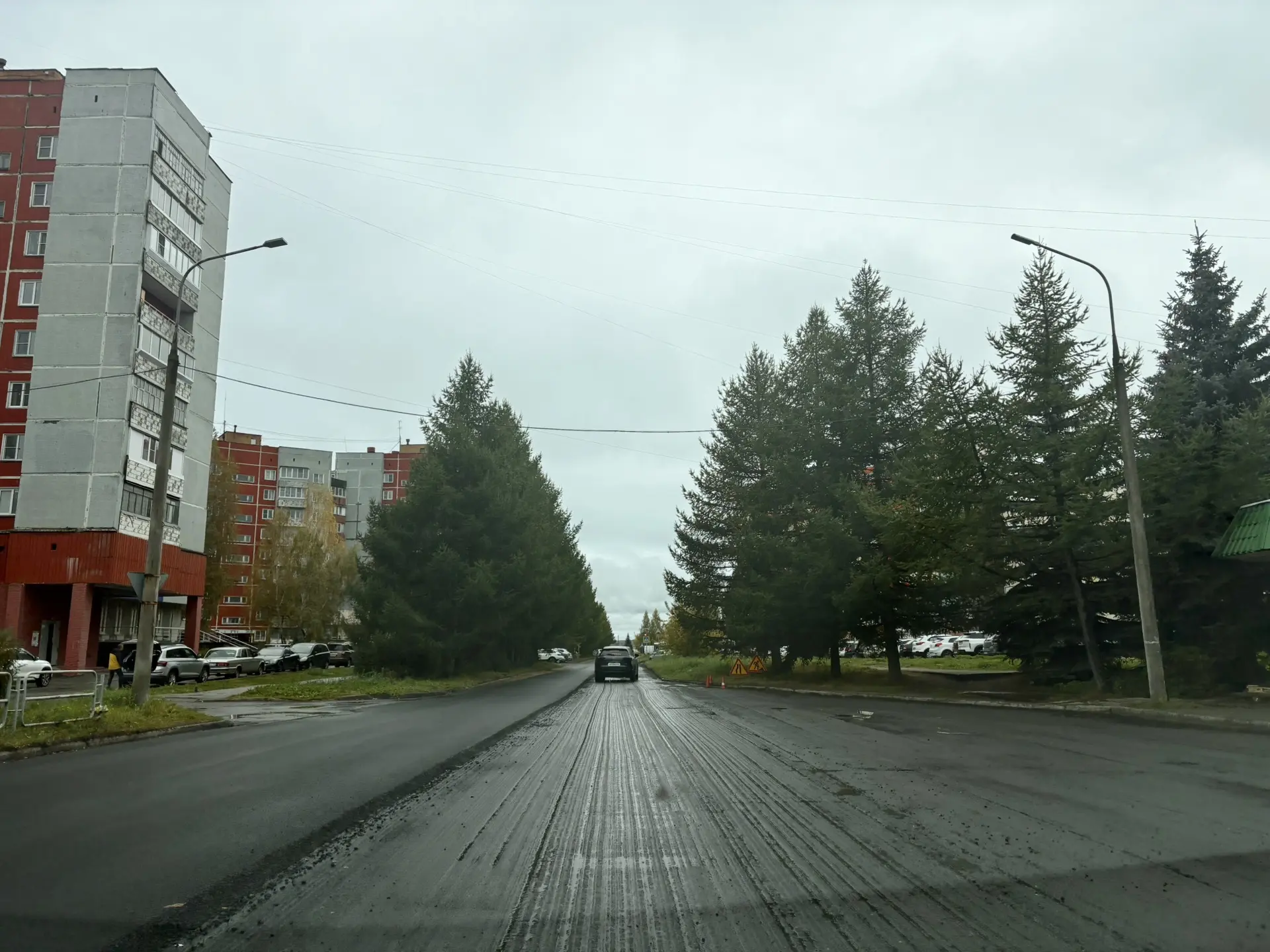 Чет на Карла Маркса асфальтирование дороги затянулось.