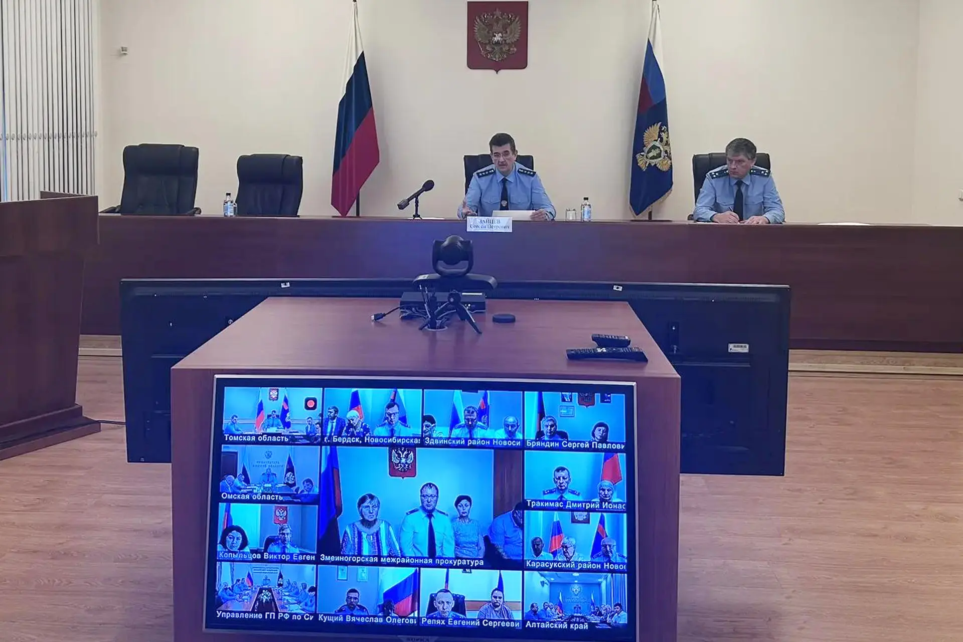 Заместитель Генпрокурора России Сергей Зайцев провел личный прием жителей регионов Сиби...