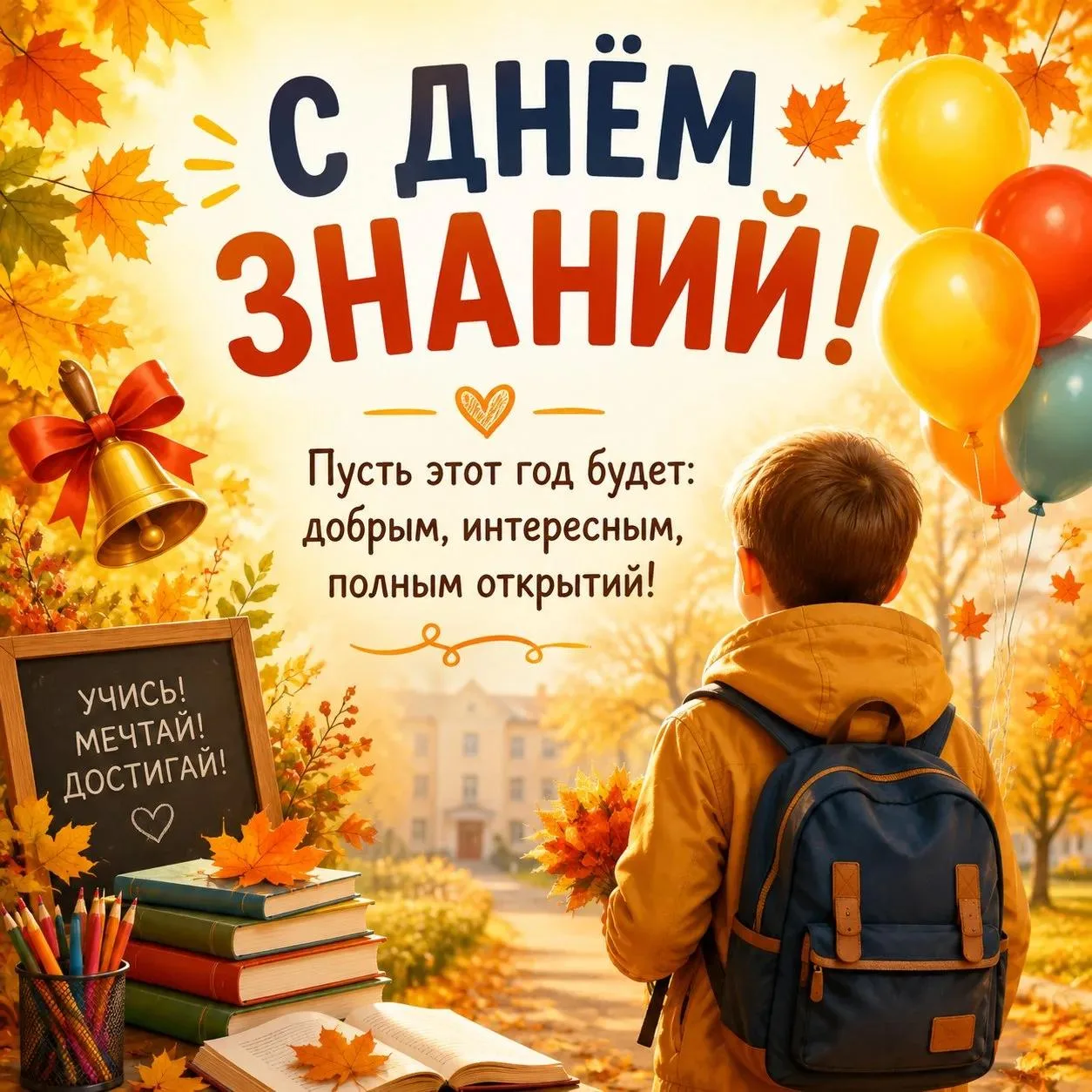 🎒 С Днём знаний!
