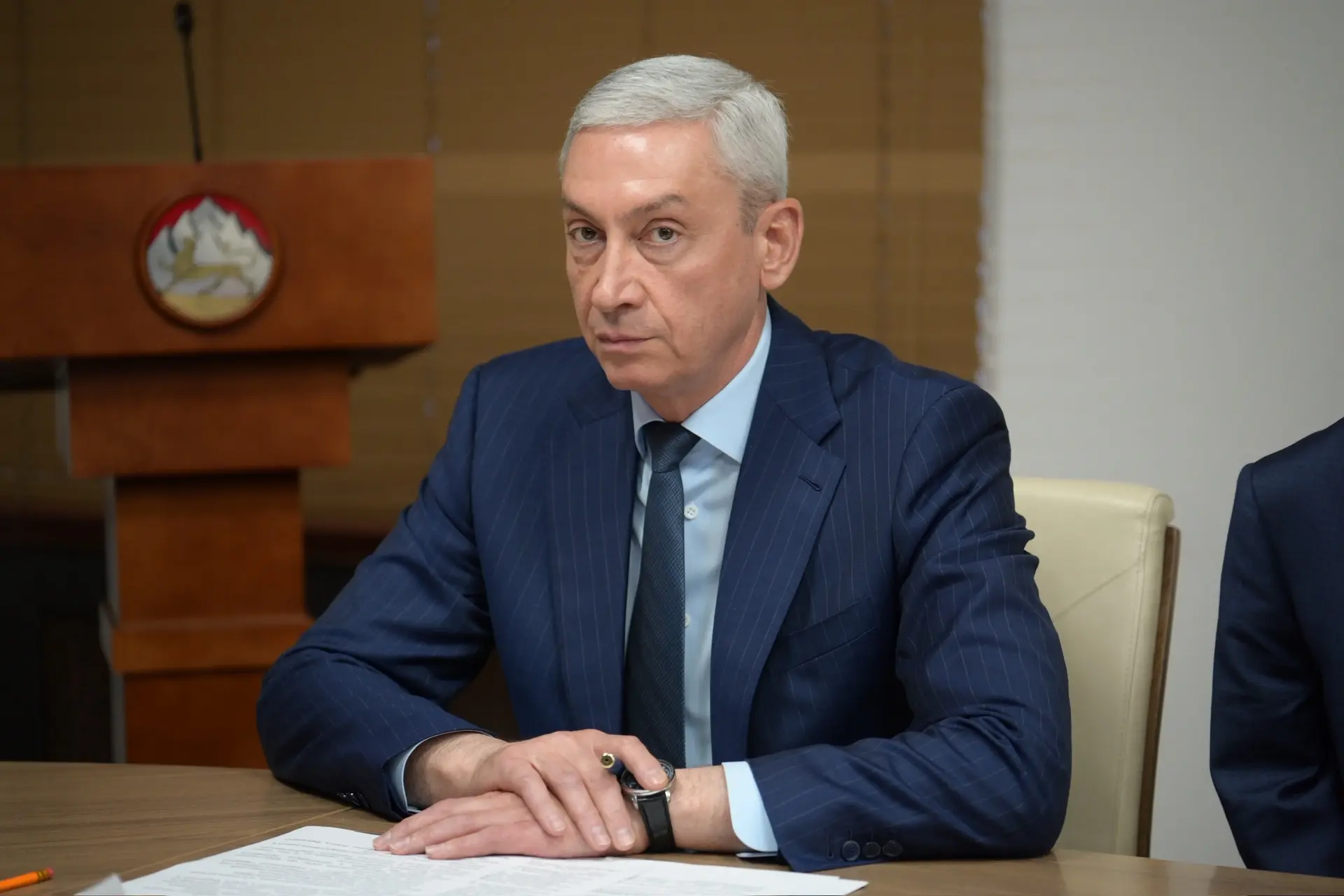 В Доме Правительства Северной Осетии состоялось выездное заседание Комиссии Совета Феде...