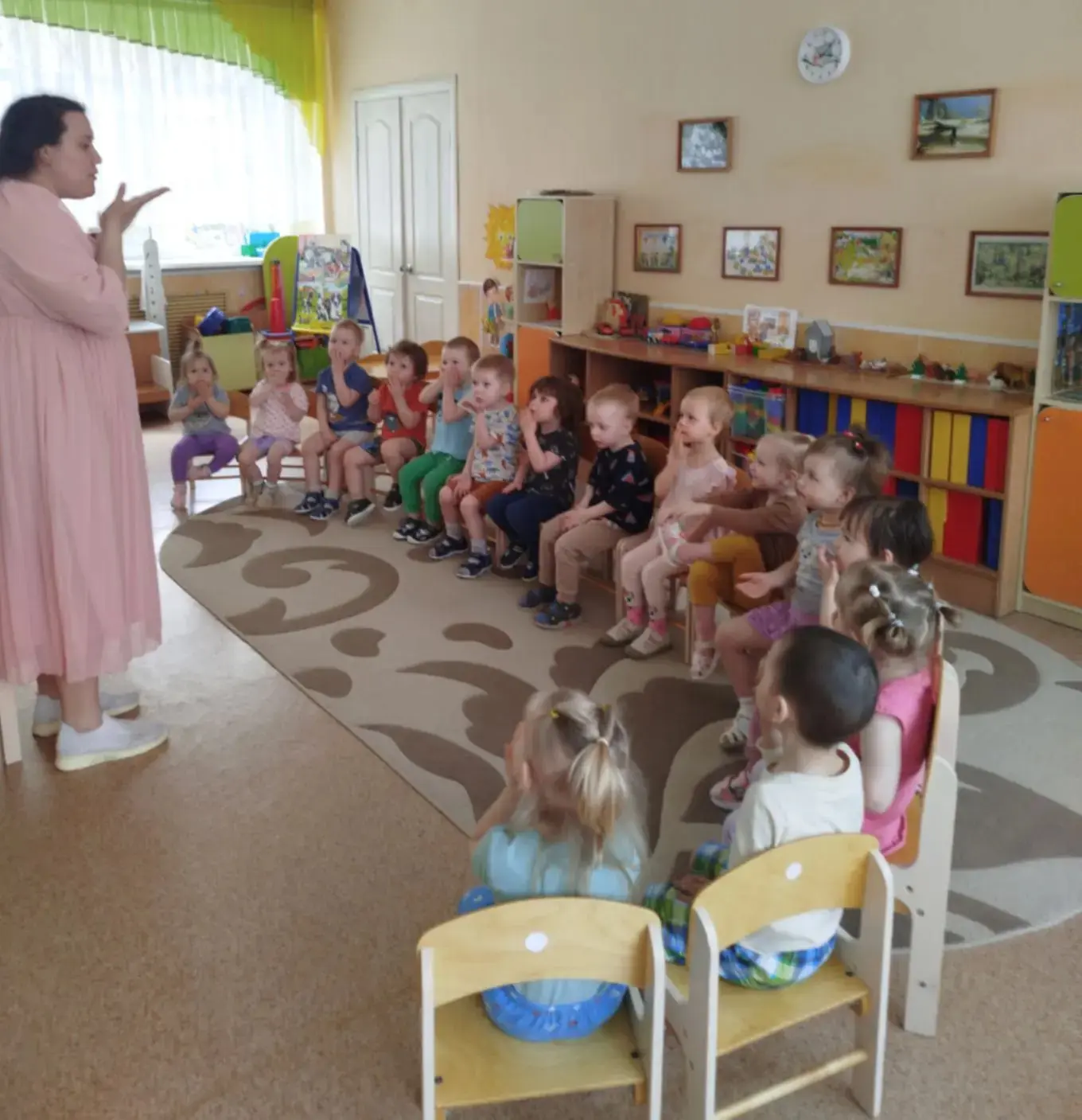 В ясельной группе №23 в рамках федерального проекта «Мир возможностей» Всероссийской акции «История 